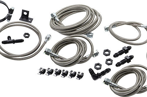 Allstar Performance Dirt Car Brake Line Kit Mod OEM Calipers
