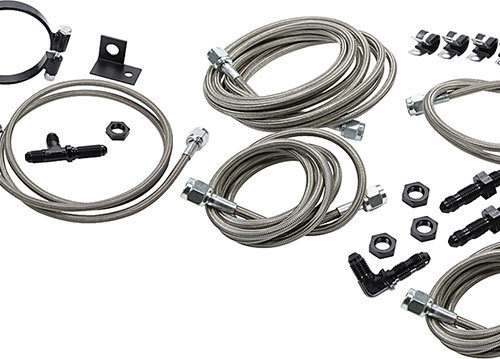 Allstar Performance Dirt Car Brake Line Kit Mod Aftermarket Calipers