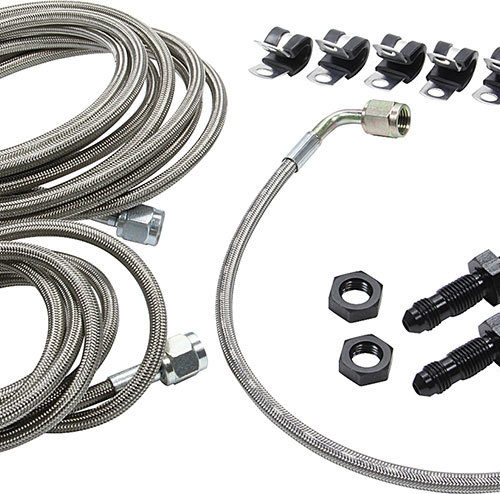 Allstar Performance Front End Brake Line Kit Mod OEM Calipers