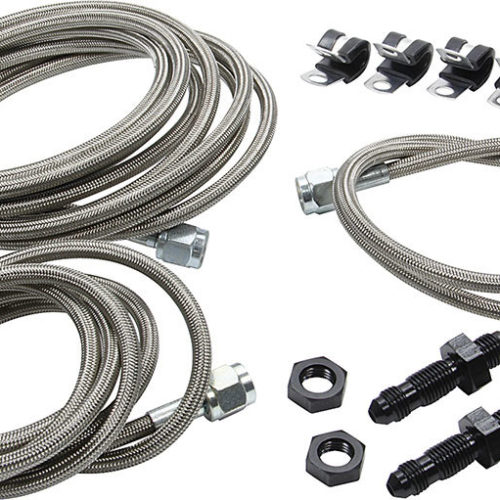 Allstar Performance Front End Brake Line Kit Mod Aftermarket Calipers