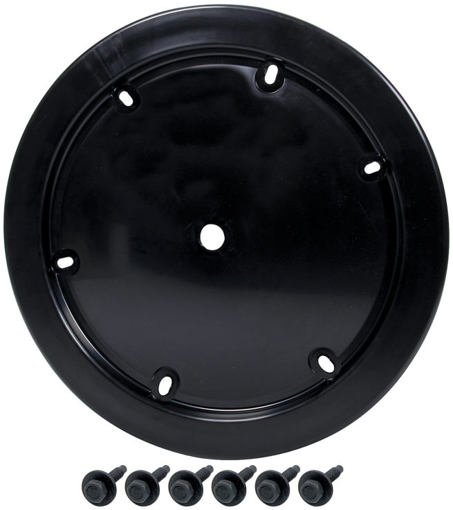 Allstar Performance  Universal Wheel Cover Black 6 Hole Bolt-on