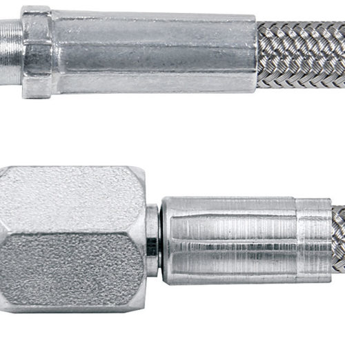 Allstar Performance 16in #4 Line -4 Str/-4 90 Deg Tube Style