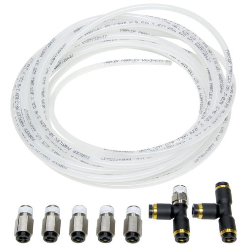 Allstar Performance Nylon Brake Line Kit for use w/o Gauges