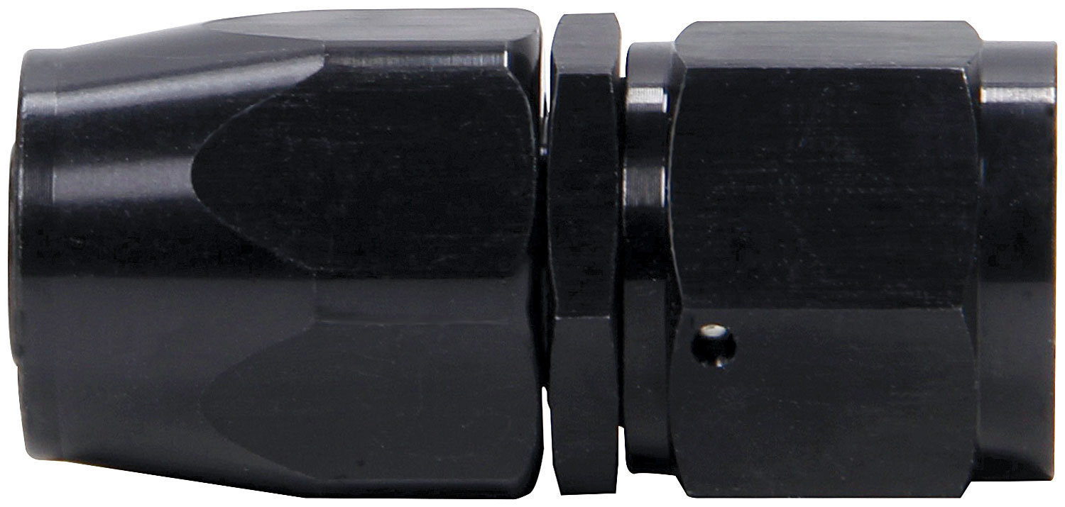 Allstar Performance Hose End Straight -10 Black