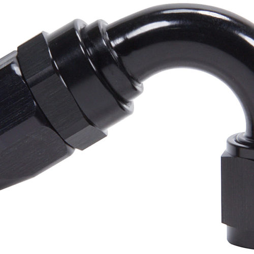 Allstar Performance Hose End 120 Degree -10 Black
