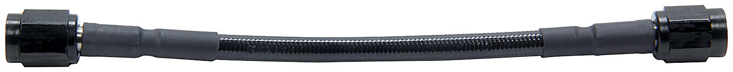 Allstar Performance Coated Braided Line 6in #3 Hose -3 Str/-3 Str
