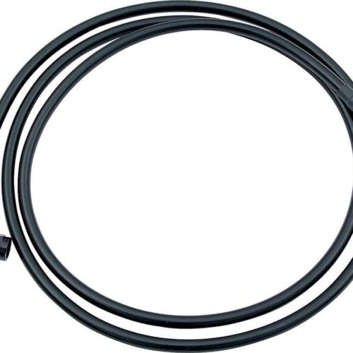 Allstar Performance  Coated Braided Line 30in #4 Hose -4 90 Deg/-4 Str