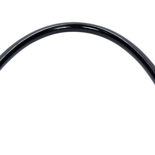 Allstar Performance  Coated Braided Line 24in #6 Hose -6 Str/-6 90 Deg