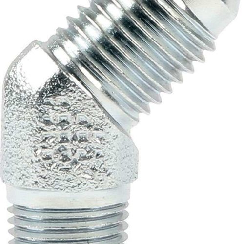 Allstar Performance Adapter Fitting -4 To 1/8 NPT 45 Degree