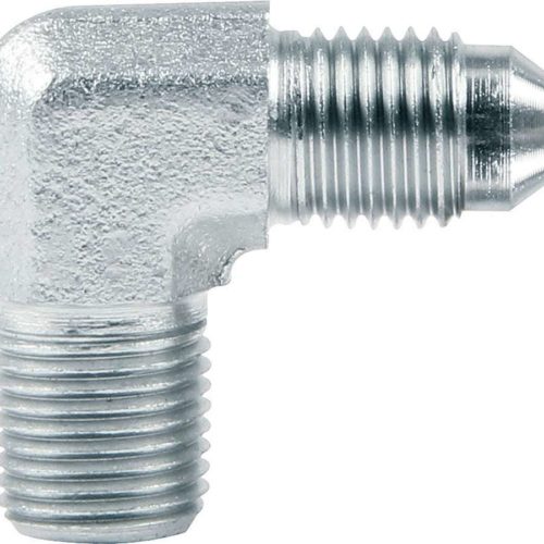 Allstar Performance Adapter Fitting -3 to 1/8 NPT 90 Deg