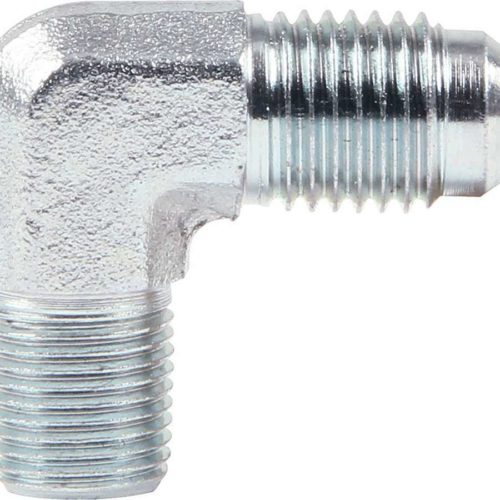 Allstar Performance Adapter Fitting -4 to 1/8 NPT 90 Deg 10pk