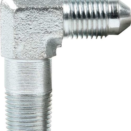 Allstar Performance Adapter Fitting Tall -3 To 1/8 NPT 90 Degree