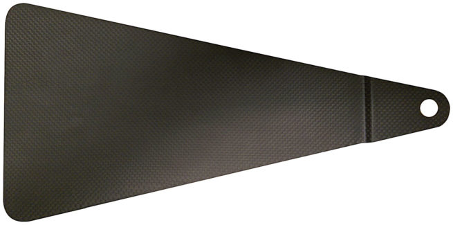 Allstar Performance  Jacobs Ladder Cover 1/2in Hole Carbon Fiber