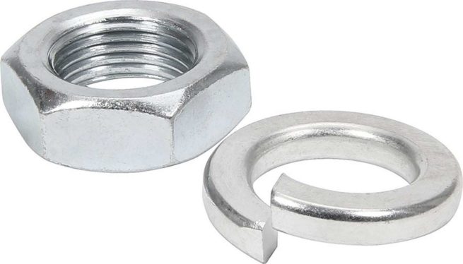 Allstar Performance  Pitman Arm Nut and Lock Washer 7/8-14