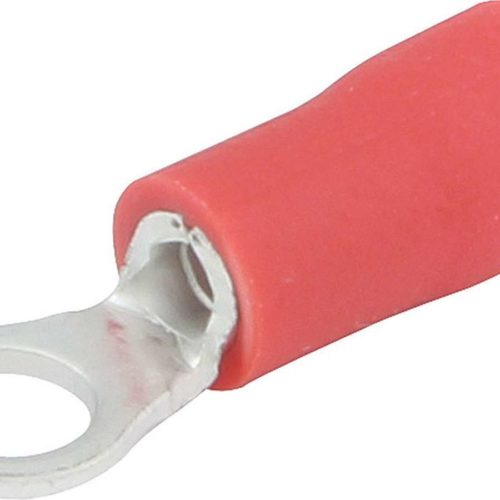 Allstar Performance Ring Terminal #6 Hole Insulated 22-18 20pk