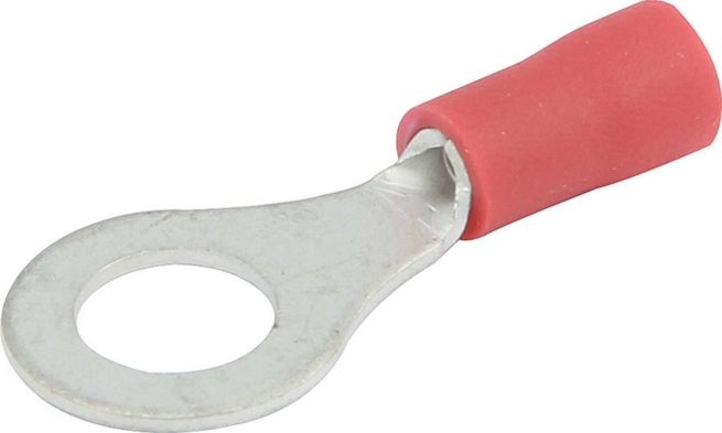 Allstar Performance  Ring Terminal 1/4in Hole Insulated 22-18 20pk