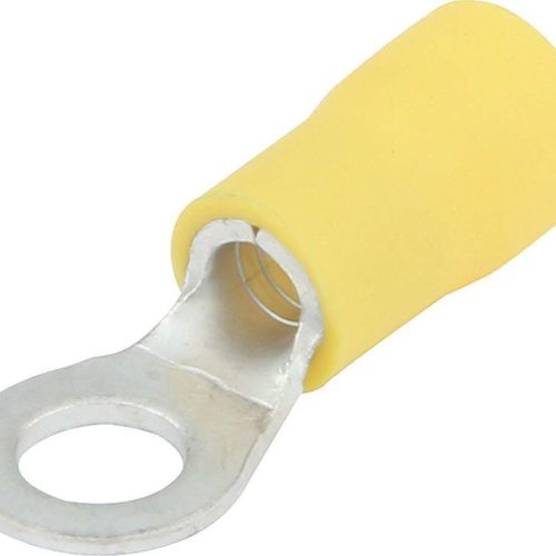 Allstar Performance Ring Terminal #10 Hole Insulated 12-10 20pk