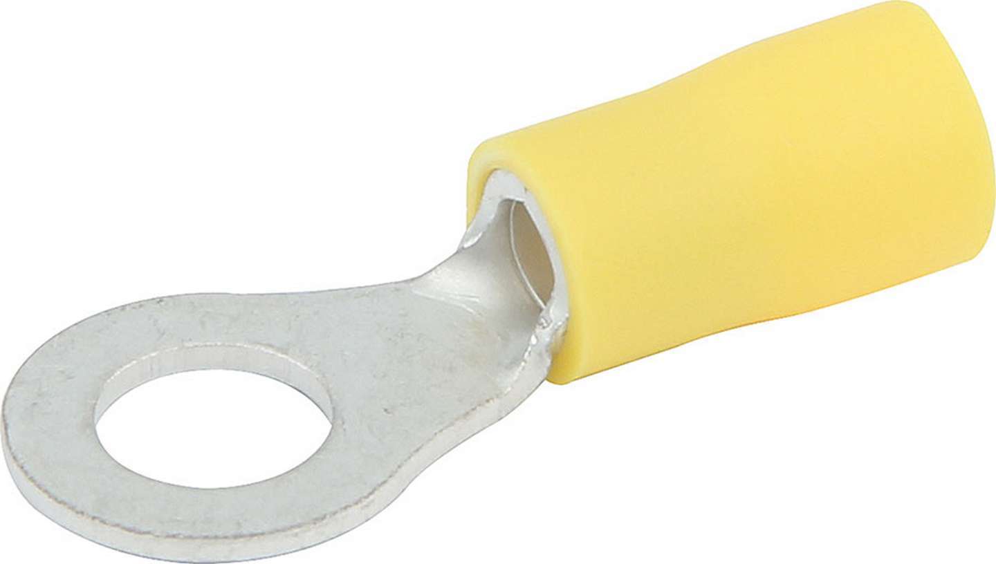 Allstar Performance Ring Terminal 1/4in Hole Insulated 12-10 20pk