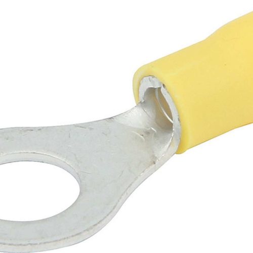 Allstar Performance Ring Terminal 5/16 Hole Insulated 12-10 20pk