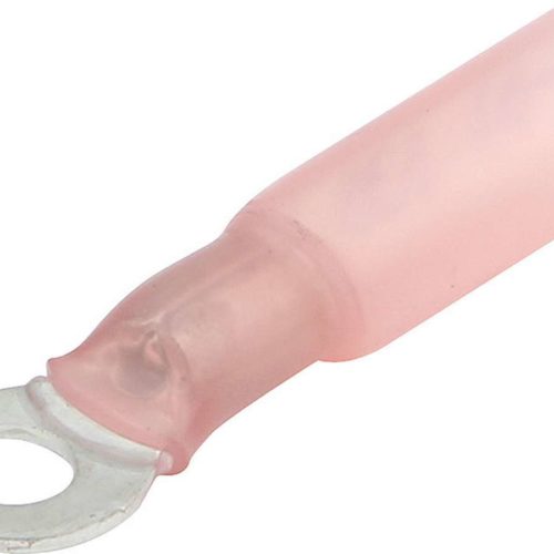 Allstar Performance Ring Terminal #8 Hole Heat Shrink 22-18 10pk