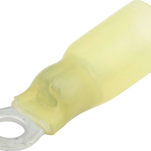 Allstar Performance Ring Terminal #8 Hole Heat Shrink 12-10 10pk