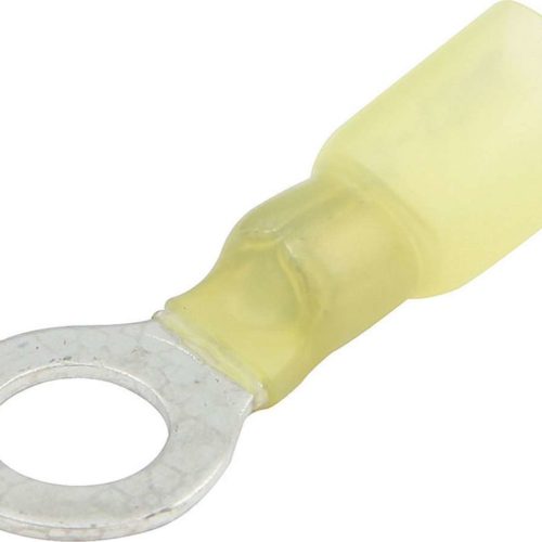 Allstar Performance Ring Terminal 5/16 Hole Heat Shrink 12-10 10pk