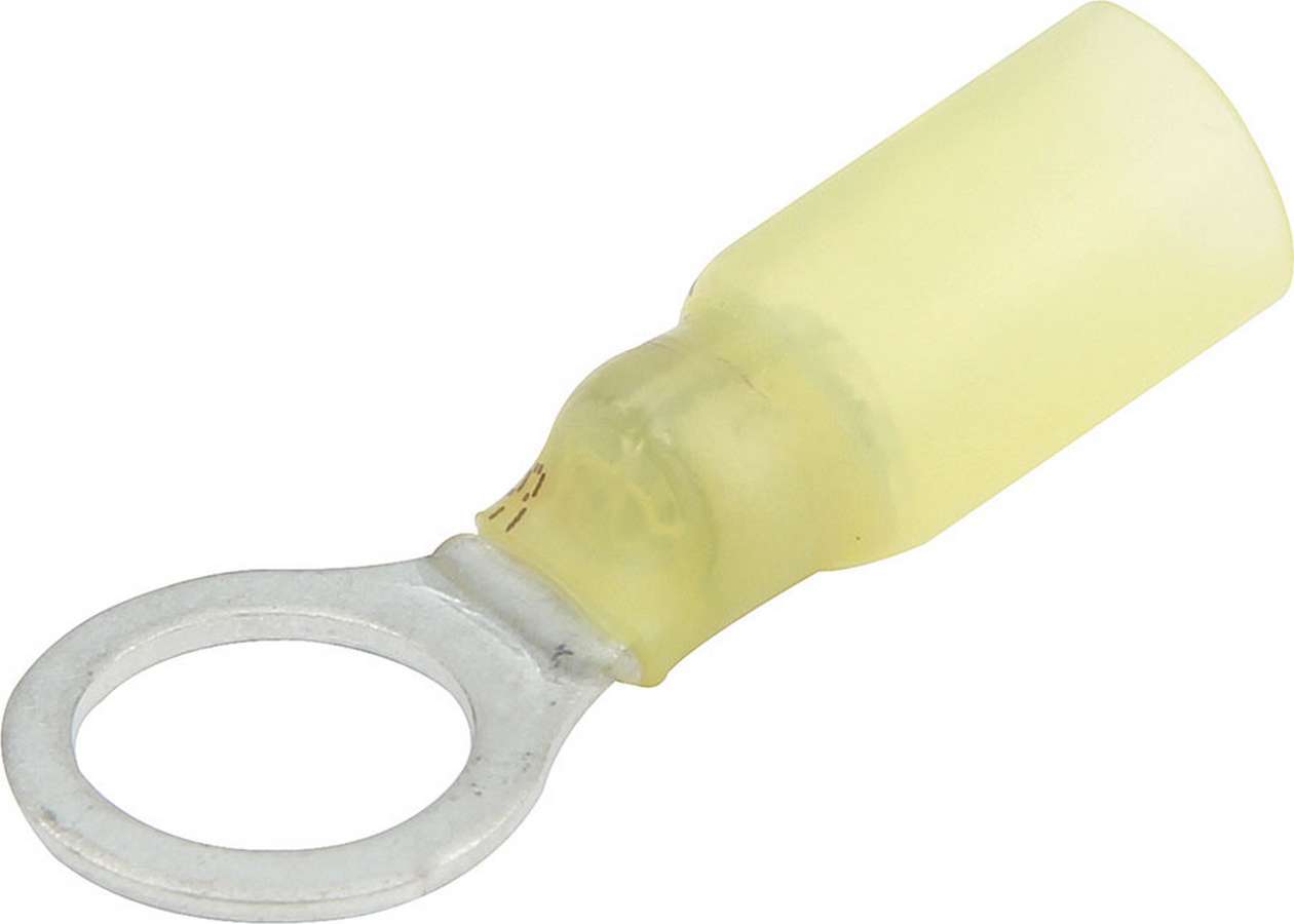 Allstar Performance Ring Terminal 3/8in Hole Heat Shrink 12-10 10pk