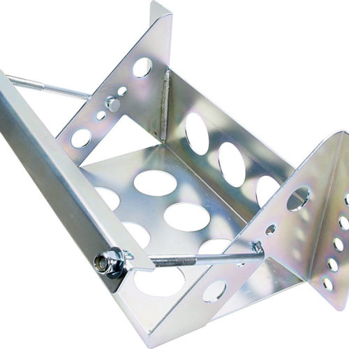 Allstar Performance Battery Box Bolt-On Clear Zinc