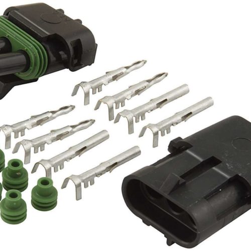 Allstar Performance 3-Wire Weather Pack Connector Kit