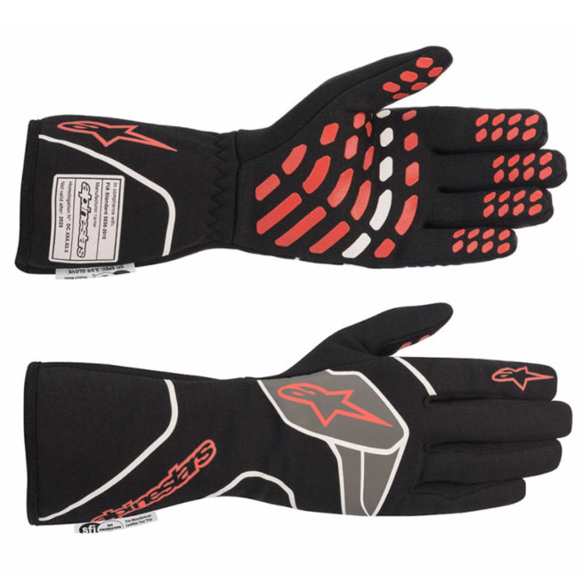 Tech-1 Race Glove Medium Black / Red