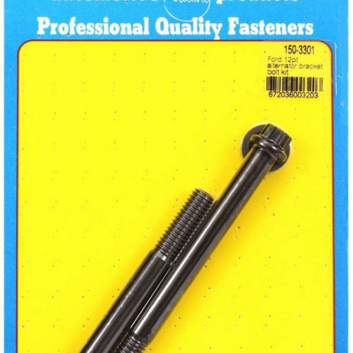 Ford Alternator Bracket Bolt Kit - 12pt.