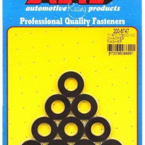 Black Washers - 7/16 ID x 7/8 OD (10)