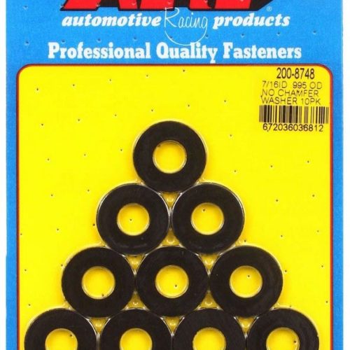 Black Washers - 7/16 ID x .995 OD (10)