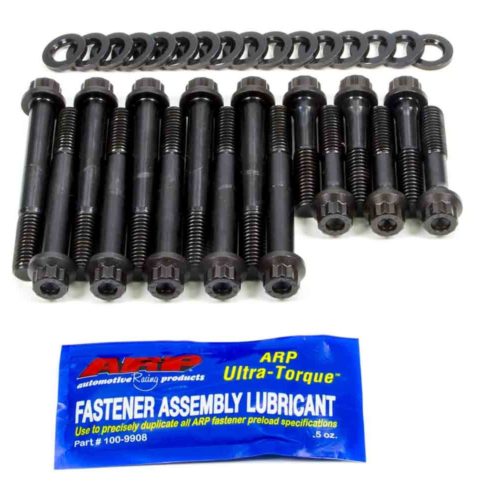 SBC Main Bolt Kit - Fits 4-Bolt- L/J- 12pt.