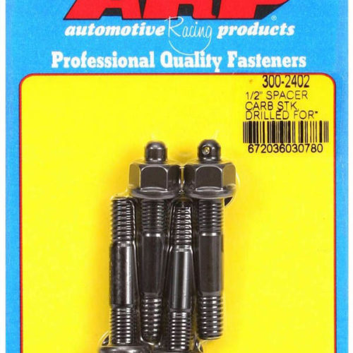 Carb Stud Kit - Drilled for 1/2in Spacer