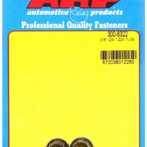 3/8-24 12pt. Nuts (2)