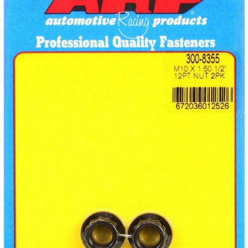 Nut- 12pt 10mm X 1.50 2pk