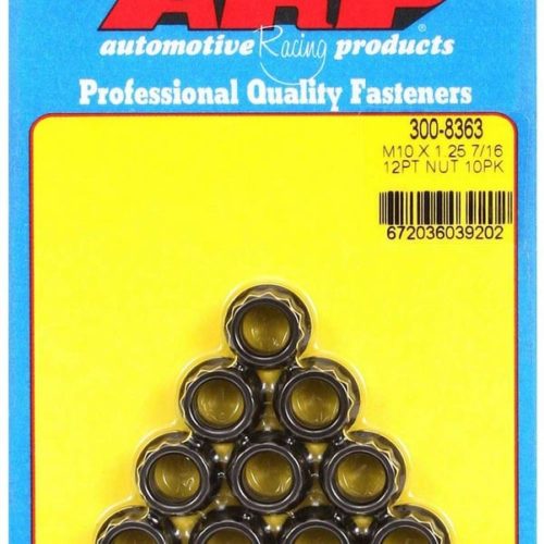 10mm x 1.25 12pt. Nuts (10)