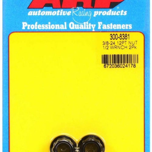 3/8-24 12pt. Nuts (2pk)