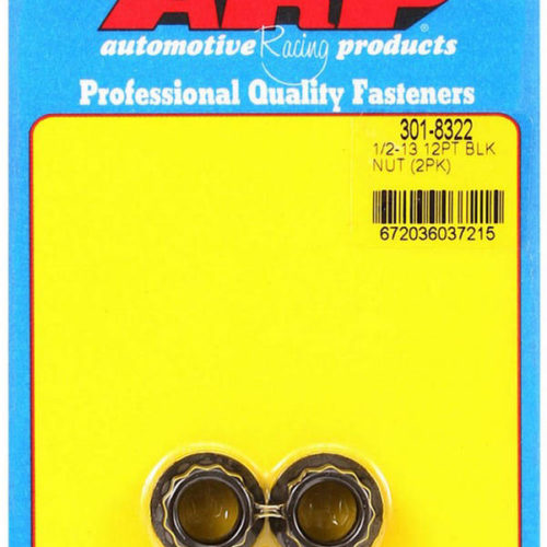 1/2-13 12pt Nut Kit 2pk