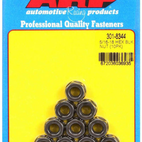Hex Nut Kit w/Flange 5/16-18 (10pk)