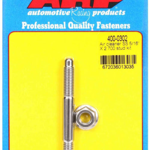 Air Cleaner Stud Kit - 5/16 x 2.700 S/S