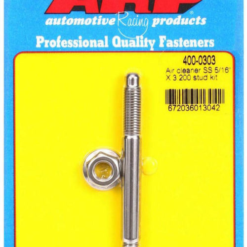 Air Cleaner Stud Kit - 5/16 x 3.200 S/S