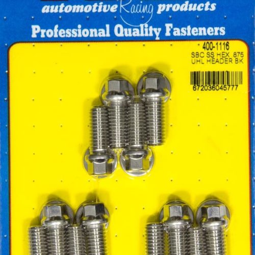 Header Bolt Kit - 6pt. 3/8 x .875 UHL (12)