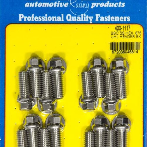 Header Bolt Kit - 6pt. 3/8 x .875 UHL (16)