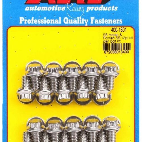 S/S Oil Pan Bolt Kit