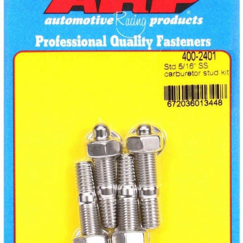 S/S Carburetor Stud Kit 5/16in x 1.700in OAL