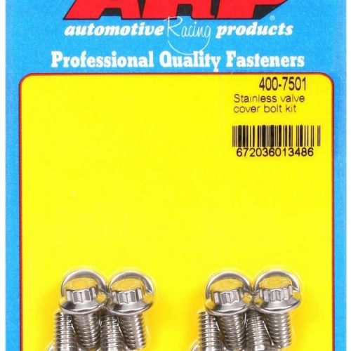 S/S Valve Cover Bolt Kit 1/4in- 20 12pt. (8)
