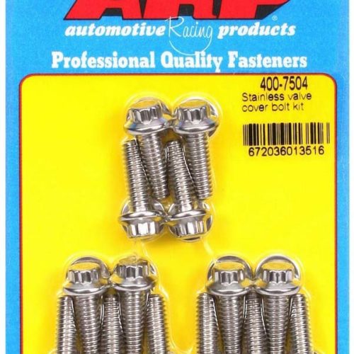 S/S Valve Cover Bolt Kit 1/4in- 20 12pt. (14)