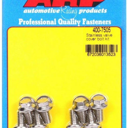 S/S Valve Cover Bolt Kit 1/4in- 20 6pt. (8)